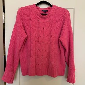 Bright pink AE sweater